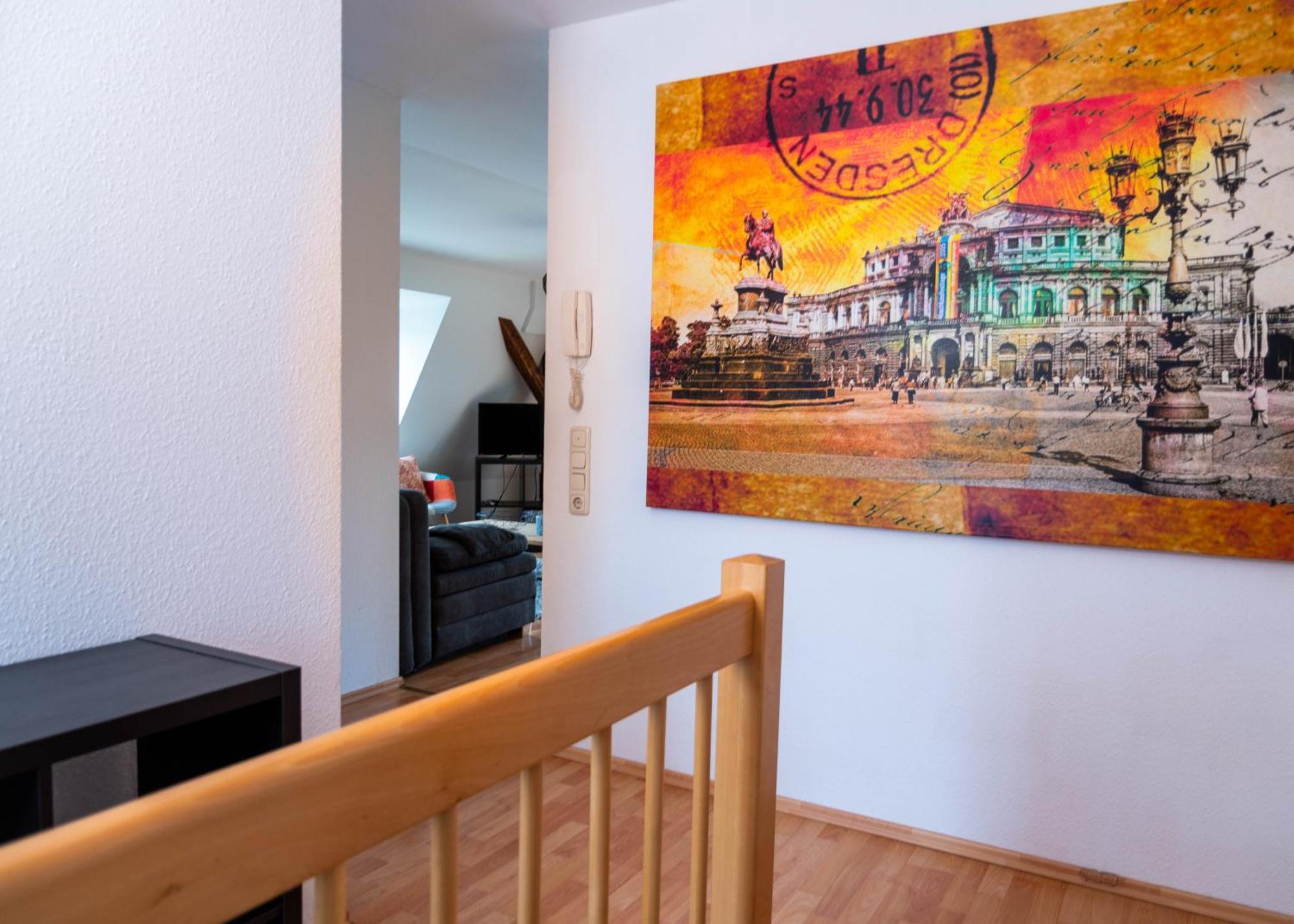 Apartmenthaus Rankestrasse 4 Dresda Esterno foto